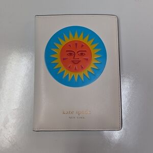 Kate Spade White Wallet with Sun Design